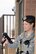 Senior Airman Brittany Holmes, 55th Security Forces Squadron, checks the credentials of a person entering Offutt Air Force Base, Nebraska, using the new Defense Biometrics Identification System 5.0 (DBIDS) March 8, 2017. DBIDS is a card-scanning tool, installed at every Air Force installation stateside and overseas, to include Air Force Reserve and Air National Guard bases, that uses barcodes and biometrics to identify cardholders. The system verifies authorizations and assigns access privileges based on identity, affiliation and the current threat level.