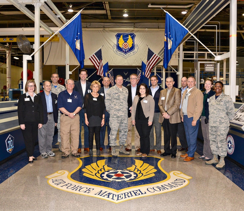 Honorary Commanders Tour Tinker &Gt; Tinker Air Force Base &Gt; Article Display