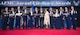 Air Force Materiel Command annual award winners are joined on stage by Gen. Ellen M. Pawlikowski, AFMC commander; Chief Master Sgt. Jason L. France, AFMC command chief; and, Patricia M. Young, AFMC executive director, at the end of the command’s annual awards banquet March 8, 2017, in the National Museum of the U.S. Air Force at Wright-Patterson Air Force Base, Ohio. Active-duty and civilian Airmen from AFMC centers across the country came together to learn who would be named the best in their nine respective categories for 2016. (U.S. Air Force photo/R.J. Oriez)