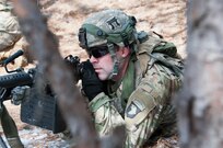Army Soldiers assigned to the 101st Airborne Division (Air Assault), engage enemy forces at Lakehurst Maxfield Field during a multi-component airfield seizure training exercise with the Army Reserve and the 101st Airborne Division on March 13, 2017 to kick off Warrior Exercise 78-17-01. Several Army Reserve organizations including the Army Reserve Aviation Command, 84th Training Command, 78th Training Division, and members of the 200th Military Police Command helped Easy Company, 2nd Battalion, 506th Parachute Infantry Regiment, 101st Airborne Division conduct the mission. Roughly 60 units from the U.S. Army Reserve, U.S. Army, U.S. Air Force, and Canadian Armed Forces are participating in the 84th Training Command’s joint training exercise, WAREX 78-17-01, at Joint Base McGuire-Dix-Lakehurst from March 8 until April 1, 2017; the WAREX is a large-scale collective training event designed to assess units’ combat capabilities as America’s Army Reserve continues to build the most capable, combat-ready, and lethal Federal Reserve force in the history of the Nation.