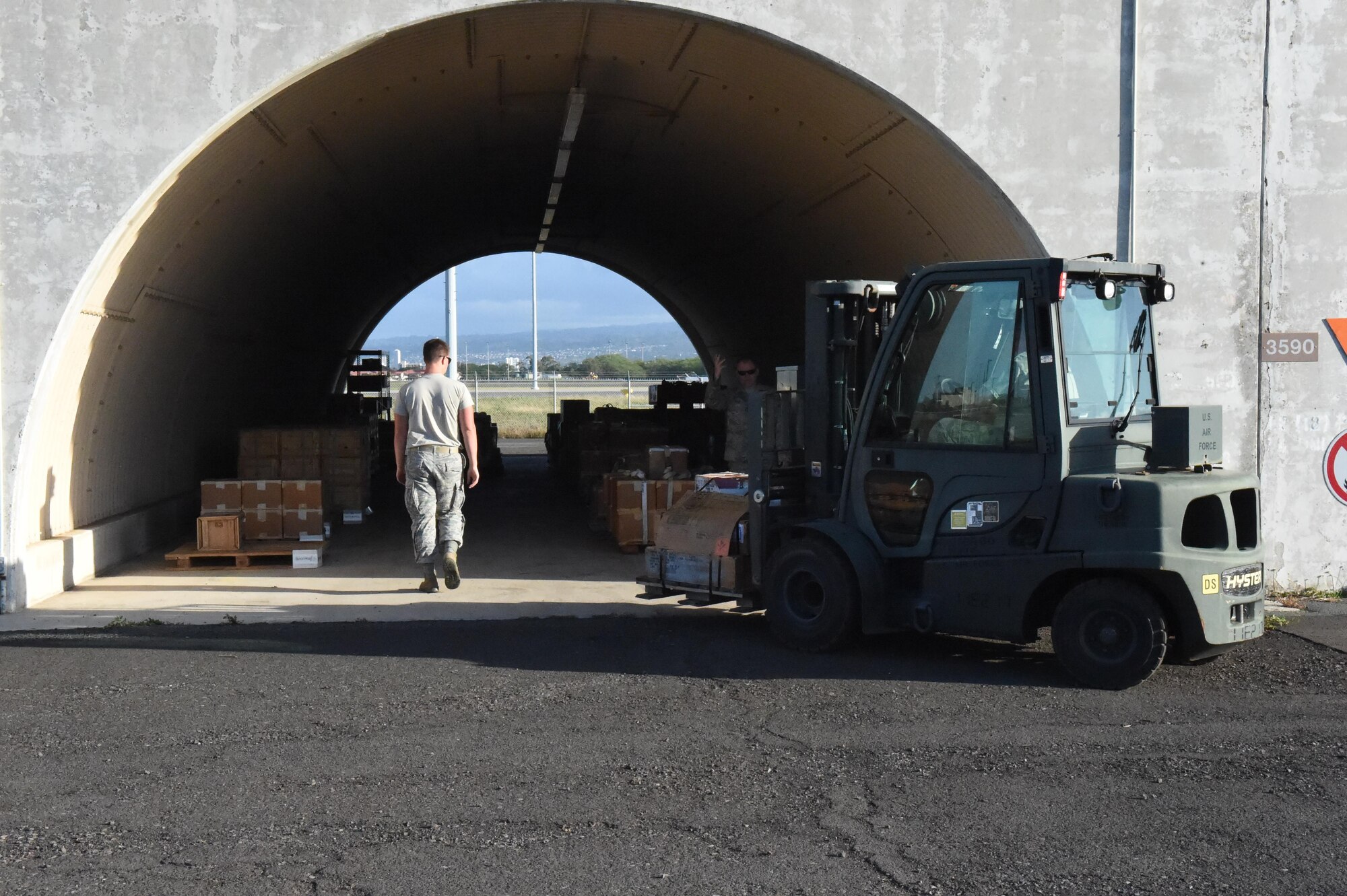 On February 11, 2017, roughly 40 members of the 132nd Wing consisting of Logistics Readiness Squadron (LRS), Safety and Finance participated in a 15 day Deployment for Training (DFT) opportunity at the 154th Wing, Hawaii Air National Guard (HANG) at Hickam Field, Hawaii.