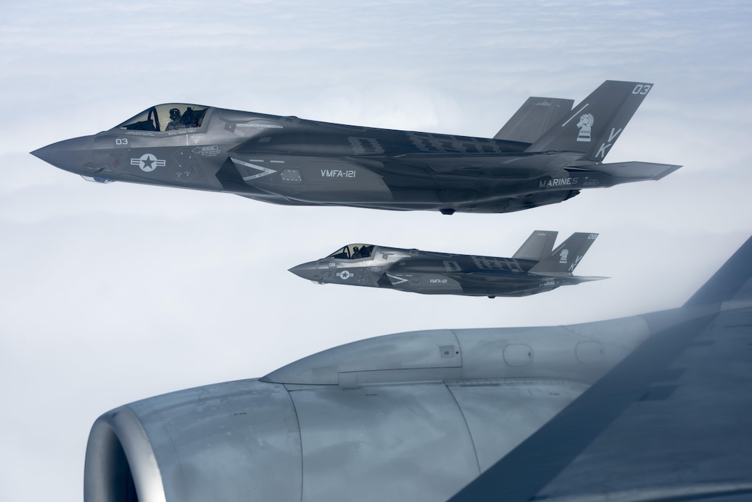 909th ARS Conducts F-35 Inaugural Refueling