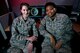 Second Lts. Ranell Cavitt and Maggie Jones, 3rd Space Experimentation Squadron, have been nearly inseparable since they arrived at Schriever Air Force Base, Sept. 30, 2015. They have only been separated professionally for a short time, during training, since their arrival and work closely together as Automated Navigation and Guidance Experiment in Local Space satellite mission planners and trainers. Their shared experience and passion for space and science helped build a friendship and camaraderie that appears like a life-long bond, though the pair met less than two years ago. (U.S. Air Force photo/Christopher DeWitt)