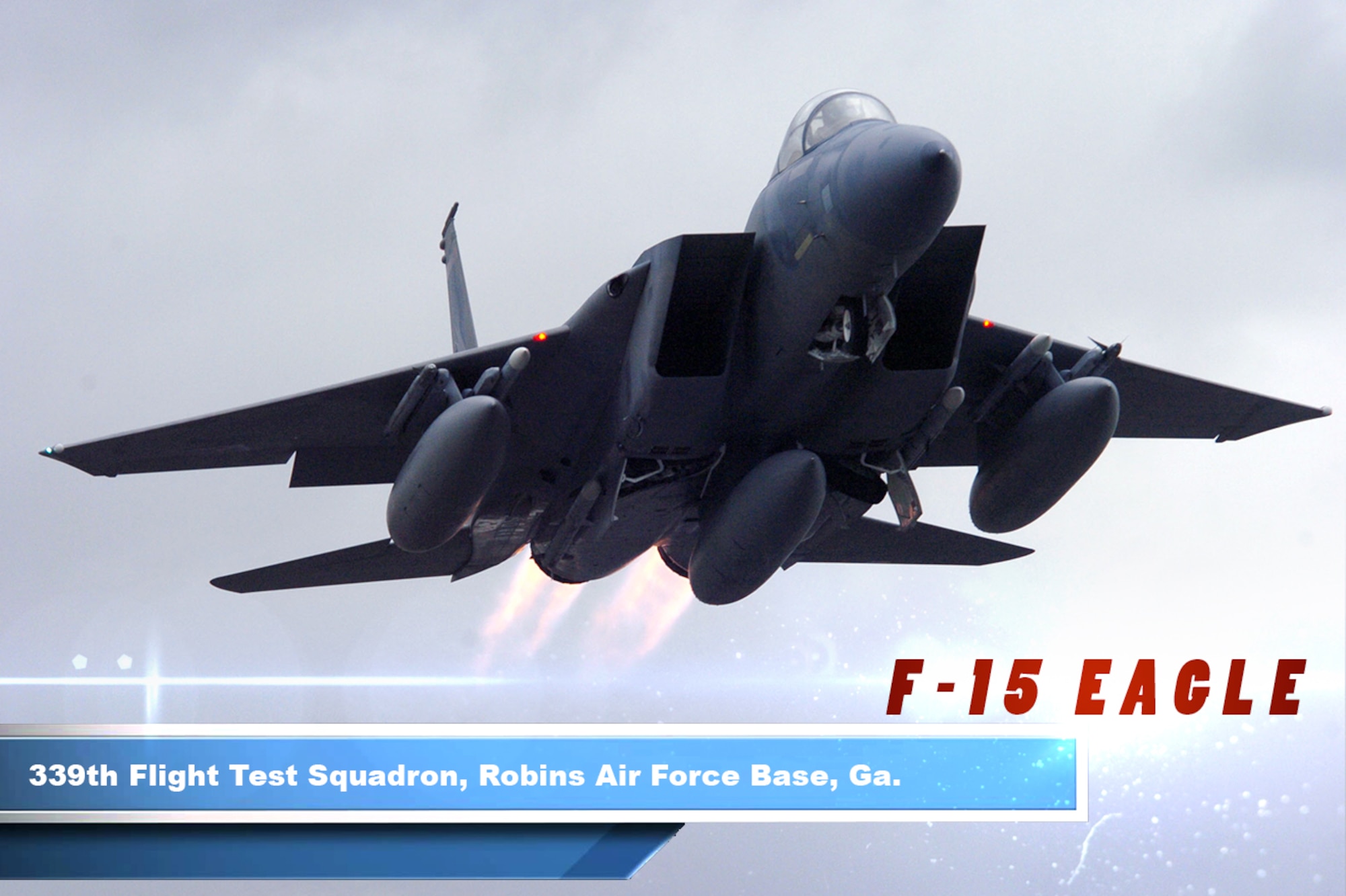 The F-15 Eagle is an all-weather, extremely maneuverable, tactical fighter designed to permit the Air Force to gain and maintain air supremacy over the battlefield. 