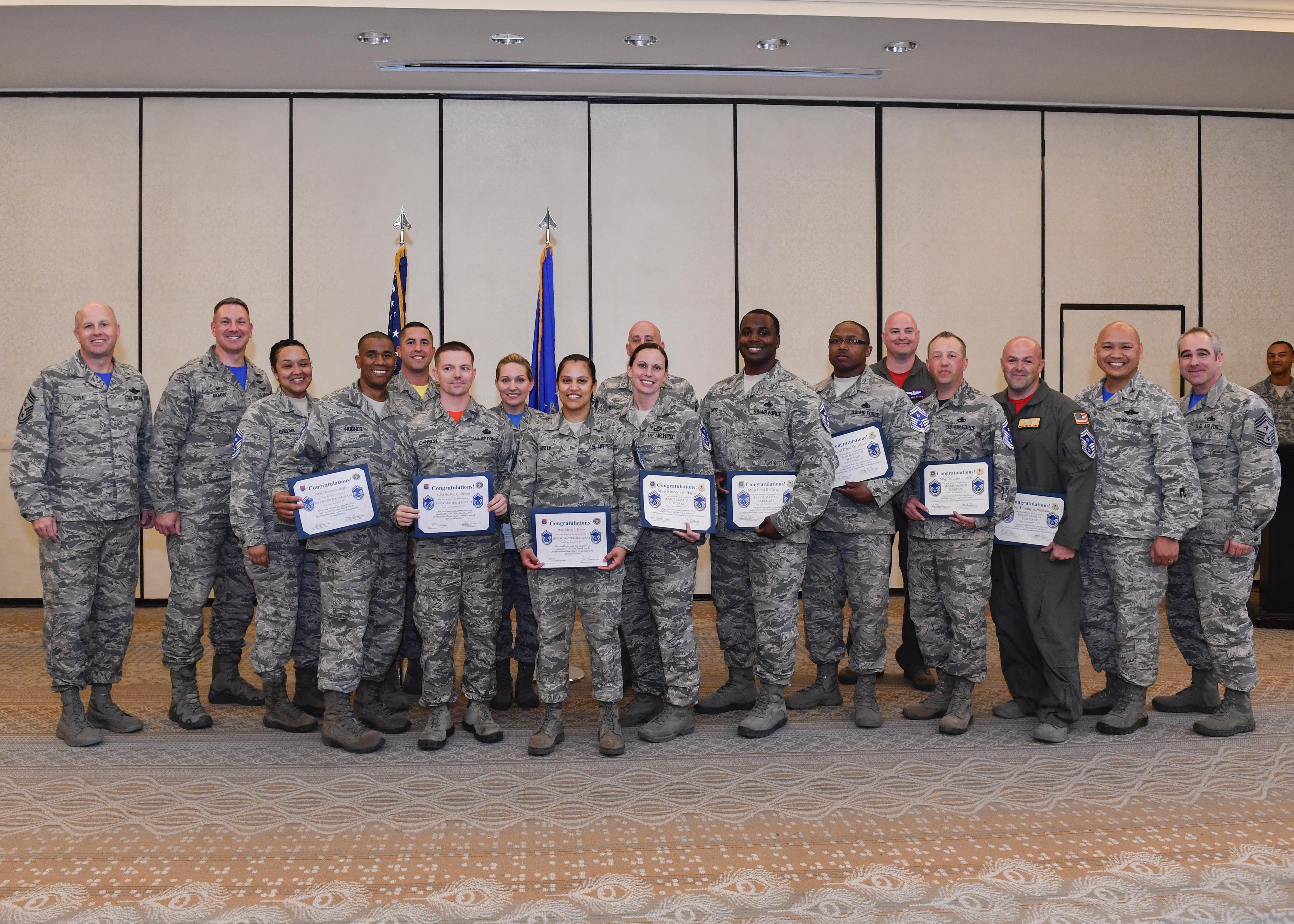 Team Charleston recognizes senior master sergeant selectees > Joint
