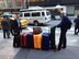 Chief Master Sgt. Tom Kimball (right) and son Ben, traveling to support the global clientele served by Kimball Productions, the production the father-son duo started ten years ago. As an Individual  Mobilization Augmentee, Kimball, who retired Jan. 26 as the IMA to the Public Affairs Chief Enlisted Manager at Air Force Space Command, brought a wealth of civilian experience to the active component. 