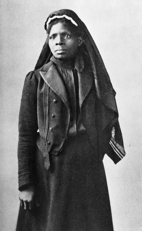 Susie King Taylor was appointed laundress of the 33rd U.S. Colored Troops during the Civil War and due to her nursing skills and her ability to read and write, her responsibilities with the regiment grew tremendously. Photo courtesy of U.S. Center for Military History