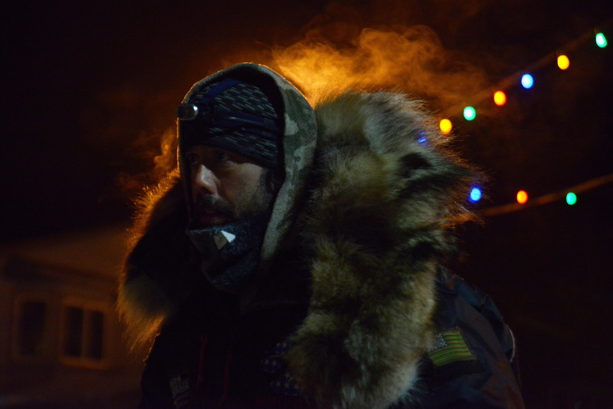 Rick Casillo, Battle Dogs founder and Iditarod Trail Sled Dog Race veteran, finishes in 28th place at 9 days, 11 hours, 56 minutes, 40 seconds in Nome, Alaska, March 15, 2017.  The Iditarod is an annual 1,000-mile race challenging mushers and dog teams alike under cold weather conditions and long distance travel to the finish line in Nome. 