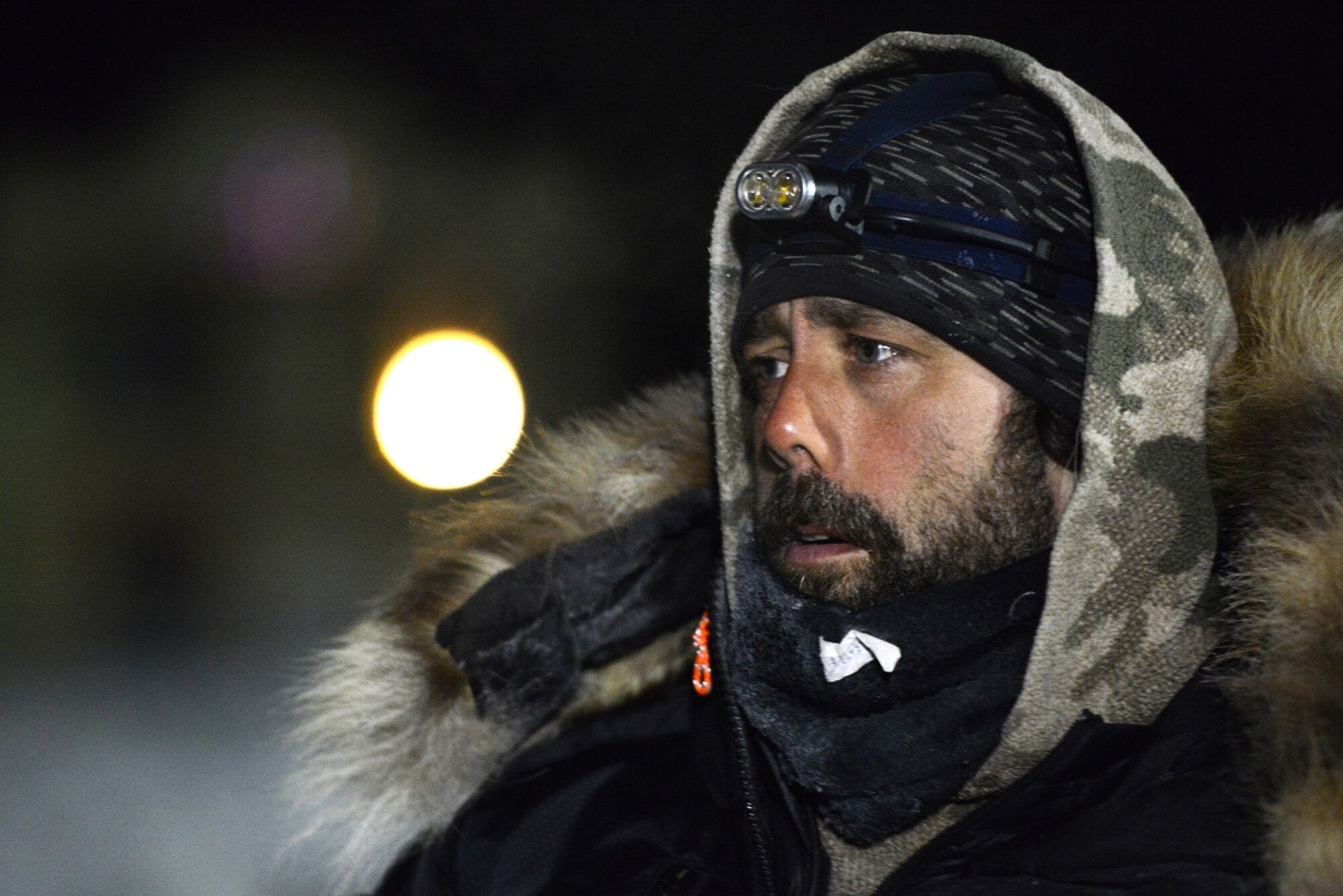 Rick Casillo, Battle Dogs founder and Iditarod Trail Sled Dog Race veteran, finishes in 28th place at 9 days, 11 hours, 56 minutes, 40 seconds in Nome, Alaska, March 15, 2017. Casillo has been racing since 2004 and in 2012, he and his wife, Air Force Lt. Col. Jennifer Casillo, Alaska Air National Guard 176th Rescue Wing aircraft maintenance operations flight commander, created Battle Dogs to help combat veterans.