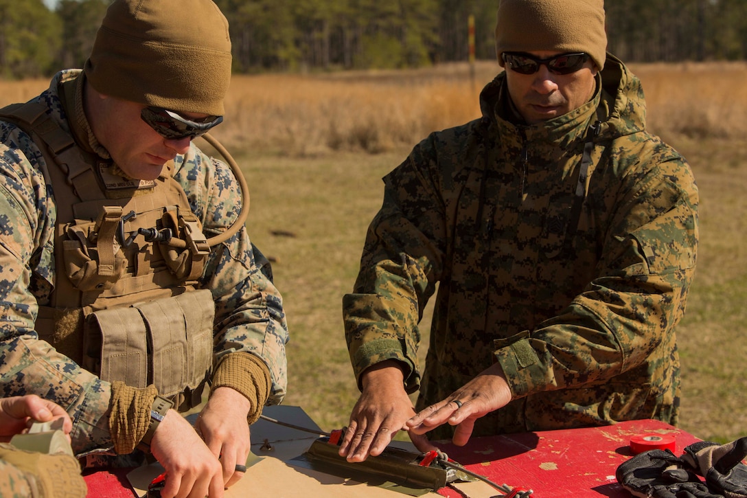 Combat Logitcs Battalion 22 conducts demolitions training