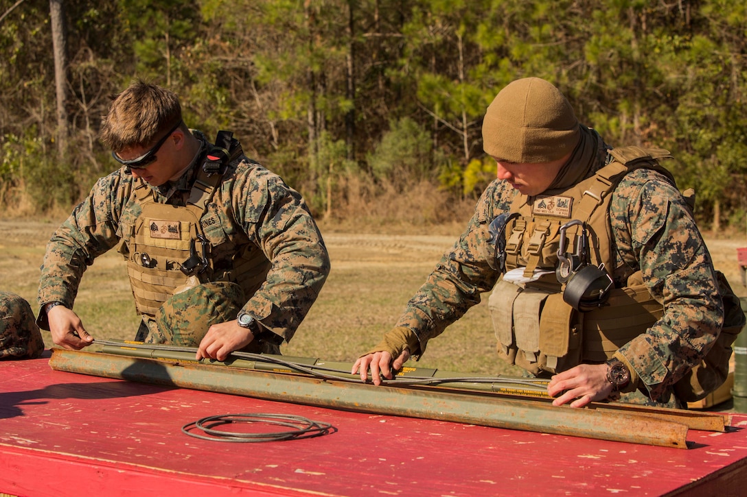 Combat Logitcs Battalion 22 conducts demolitions training