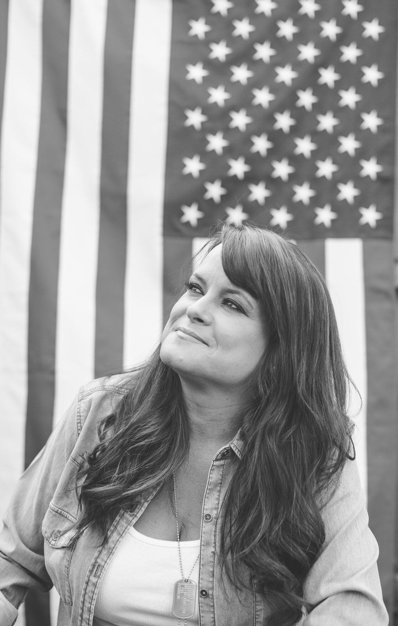 Michelle Trimmell, military spouse and mother, recently fulfilled her dream of becoming a musician. Being so closely knit with the military lifestyle, Trimmell wants her music to give those who have no affiliation or education of the military an awareness of the everyday sacrifices military members and their families make through her music. (Courtesy Photo)