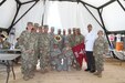 The 49th Multifunctional Medical Battalion Food Operation Team is presented an award by the United States Army Reserve Command and the National Restaurant Association Military Foundation in recognition of their advancement to the final stages of the 2017 Phillip A. Connelly competition in Puerto Nuevo, Puerto Rico.