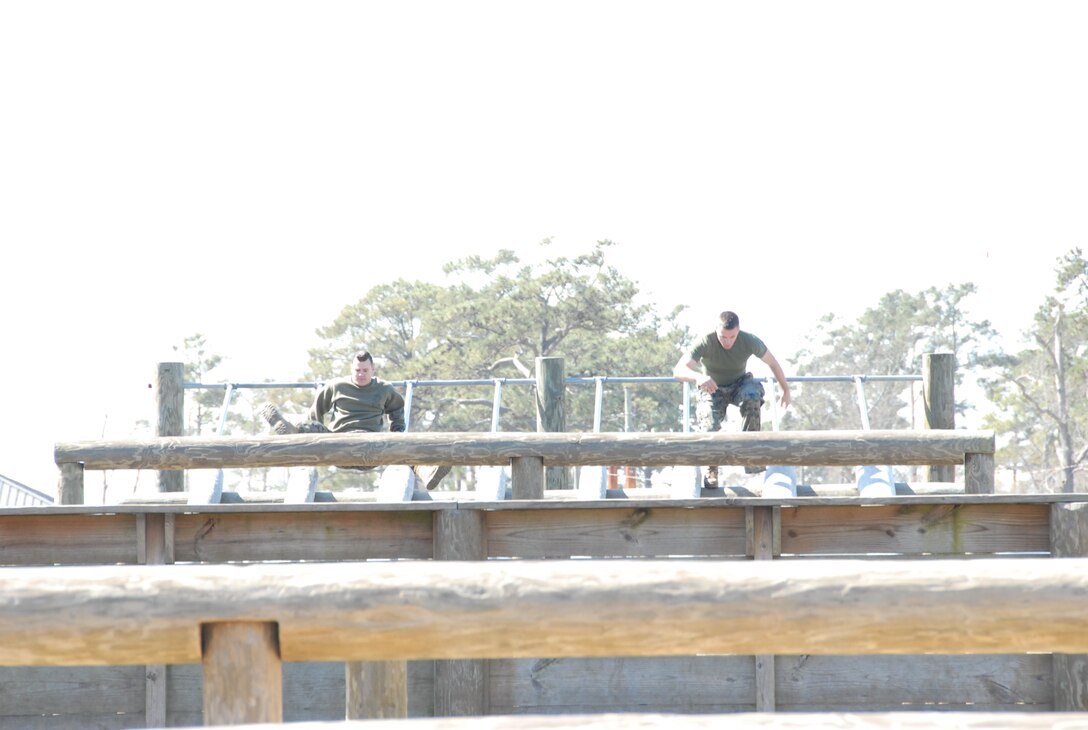 On March 16th, 2017 MCES held its annual Engineer Field Meet on Ellis Field. The annual field meet is held to celebrate the patron saint of engineers, St. Patrick; as well as build camaraderie, espirit de corps, and compete for the four-leaf clover trophy. After completing thirteen events, 2d Combat Engineer Battalion and 8th Engineer Support Battalion were in a tie for first place.  The tie-breaking event was a second running of the Obstacle Course Relay.  8th Engineer Support Battalion won the tie-breaking Obstacle Course and the overall field meet.