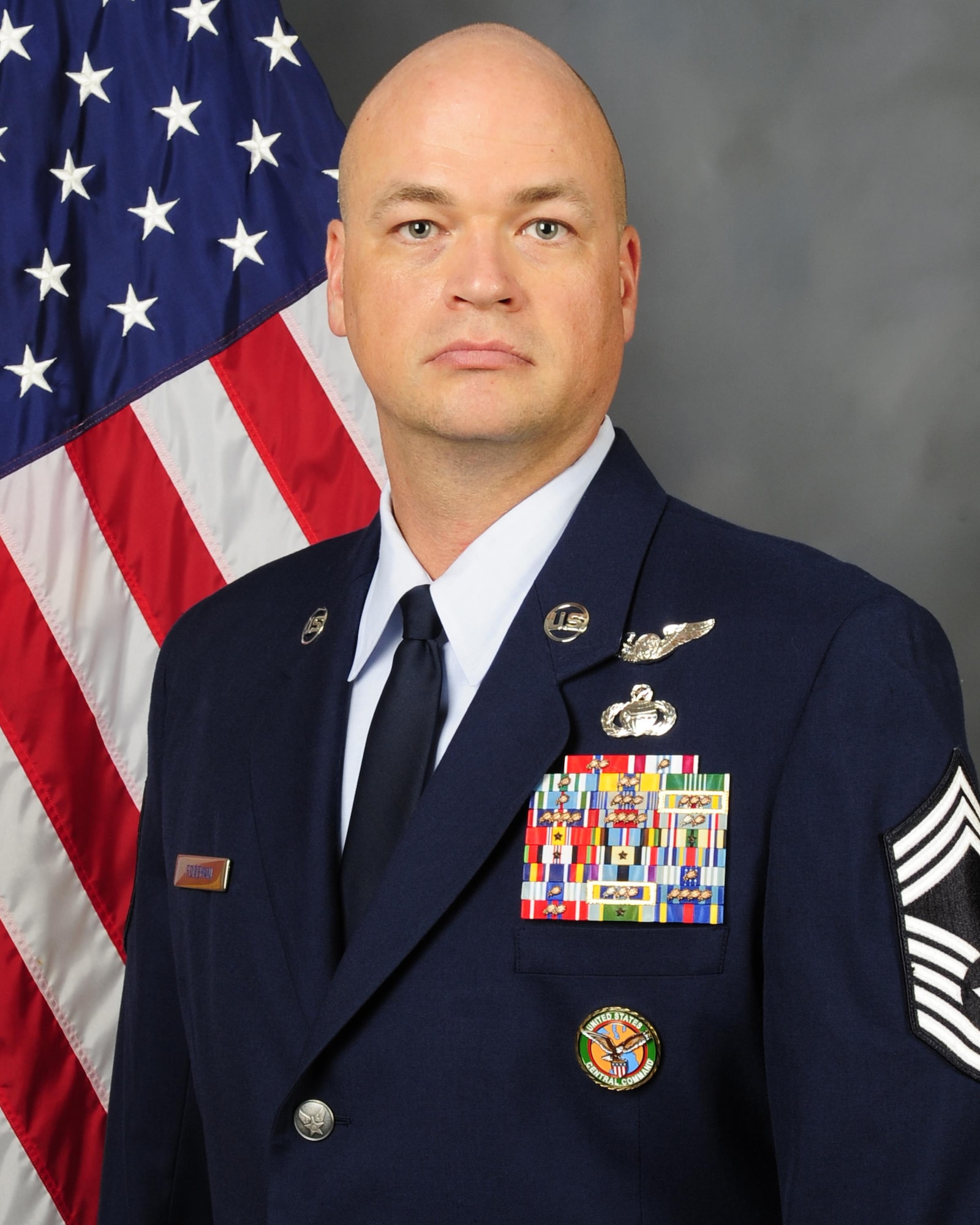 Chief Master Sgt. Eric J. Foreman