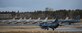 U.S. Air Force F-16 Fighting Falcons and F-2 Viper Zeros prepare for take-off during a dissimilar air combat-training at Misawa Air Base, Japan, March 17, 2017. The F-16s had the duty of providing a suppression of enemy air defenses and escorting the F-2s into the targets area. (U.S. Air Force photo by Senior Airman Jarrod Vickers)