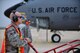 U.S. Air Force Senior Airman Keiven Polm, 100th Aircraft Maintenance Squadron KC-135 Stratotanker crew chief, observes aircraft engines to ensure proper start-up, March 16, 2017, on Naval Station Rota, Spain. 100th ARW Airmen are currently providing air refueling support for French Forces combat operations in Mali and North Africa. (U.S. Air Force photo by Senior Airman Christine Halan) 