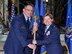 Col. Richard T. Saunders, 302nd Mission Support Group commander, passes the 302nd Communications Flight guidon to Maj. Karen M. Paulson during a change of command ceremony at Peterson Air Force Base, Colorado, March 4, 2017. The 302nd Communications Flight is responsible for providing reliable and secure communications for the 302nd Airlift Wing, which consists of more than 1,300 personnel, made up of Air Force Reserve Airmen, air reserve technicians, and civilians. U.S. Air Force photo/Maj. Jolene Bottor-Ortiona)