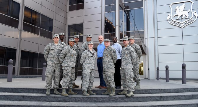 The 50th Space Wing Inspector General office earned the Howard W. Leaf Inspector General Award and the Maj. Gen. Junius W. Jones IG Award for an outstanding commander’s inspection program March 9, 2017, at Schriever Air Force Base, Colo. The 50 SW IG office serves more than 8,100 people, 16 major tenants and 10 geographically separated units. (U.S. Air Force photo/Senior Airman Arielle Vasquez)