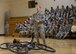 Col. Jefferson O’Donnell 366th Fighter Wing Commander speaks during an All Call at Mountain Home Air Force Base, Idaho, March 16, 2017. O’Donnell discussed some wing priorities which included F-15 sorties, developing leaders, being vigilant, enhancing readiness and telling the gunfighter story.