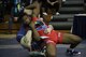 Senior Airman Brandon Johnson and Seaman Daniel Mazzie struggle during a bout in the 2017 Armed Forces Championship Febuary 26, 2017, at Joint Base McGuire-Dix-Lakehurst, NJ. (U.S Air Force courtesy photo)