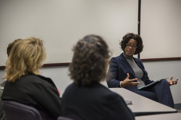 Retired Chief Master Sgt. Pamela Dorsey serves now as the Scott AFB Sexual Assault Response Coordinator, and is one of those women who has seen more doors open for women in the military.  She said remembers the day she was an Airman and began to believe that one of those open doors was for her.