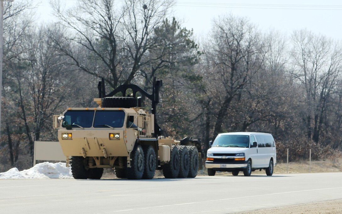 Soldiers at Fort McCoy for the Operation Cold Steel exercise participate in exercise operations March 17, 2017, at Fort McCoy, Wis. Operation Cold Steel’s purpose is to qualify select gun crews to support “Objective-T” requirements for Army Early Response Forces, or AERF. Army Reserve forces, which are part of the overall AERF contingency forces, are part of the Army plan to provide a force that can deploy on short notice to respond to contingencies when needed. (U.S. Army Photo by Scott T. Sturkol, Public Affairs Office, Fort McCoy, Wis.)