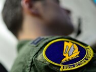 Capt. Garrett, 89th Attack Squadron MQ-9 Reaper pilot, prepares to fly a mission for Red Flag 17-2 March 8, 2017, at Nellis Air Force Base, Nev. MQ-9 crews focused primarily on air interdiction, strike coordination and reconnaissance and dynamic targeting mission sets during the exercise. (U.S. Air Force photo by Senior Airman Christian Clausen)