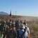 Participants in the Bataan Memorial Death March trek through the desert of White Sands Missile Range, New Mexico, March 19, 2017. The Bataan Memorial Death March commemorates the infamous 65-mile forced march of more than 60,000 American and Filipino troops during World War II. (Courtesy Photo) (U.S. Air National Guard photo by Tech. Sgt. Michael Matkin)