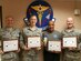 Third Place in the Sheppard Air Force Base, Texas, Biggest Loser Challenge was awarded to team ‘Bison.’ Team Bison consisted of Lt. Col. Stephen Wolf, Lt. Col. Jeffrey Casey, Senior Master Sgt. Timothy Kronk and Douglas Davis. (U.S. Air Force courtesy photo)