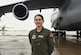 Senior Airman Cassandra Hickman, 22nd Airlift Squadron C-5 Galaxy loadmaster, stands in front of a C-5 at Travis Air Force Base, Calif., March 20, 2017. Hickman was the first female in her family to join the military. (U.S. Air Force photo by Senior Airman Sam Salopek)