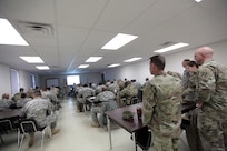 First Army Master Gunners and Vehicle Crew Evaluators observe Sgt. 1st Class Joseph Mah, one of the few Master Gunners in the Army Reserve, conduct a VCE course during the Operation Cold Steel exercise in Fort McCoy, Wisconsin, Mar. 23, 2017. According to the U.S. Army Training and Doctrine Command News Center, a master gunner is a technical and tactical expert and advisor to the commander and advises the commander on anything related to the vehicle platform or weapons system and helps develop all the materials necessary to conduct gunnery and live fire exercises. Operation Cold Steel is the U.S. Army Reserve’s first large-scale live-fire training and crew-served weapons qualification and validation exercise taking place from March 9 through April 25, 2017. Cold Steel is key to ensuring that America’s Army Reserve units and Soldiers are trained and ready to deploy on short-notice and bring combat-ready and lethal firepower in support of the Total Army and Joint Force partners around the world. In support of the Total Army Force, First Army Master Gunners participated in Cold Steel to provide expertise in crew level gunnery qualifications, and to develop Vehicle Crew Evaluator training, preparing units here and when they return to their home stations to conduct crew served weapons training and vehicle crew gunnery at the unit-level. 475 crews with an estimated 1,600 Army Reserve Soldiers will certify in M2, M19 and M240 Bravo crew served weapons mounted to various military vehicle platforms across 12-day rotations (15 crews per cycle) through the seven-week exercise.
(U.S. Army Reserve photo by Master Sgt. Anthony L. Taylor)