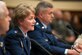 Lt. Gen. Maryanne Miller, the chief of Air Force Reserve and commander of Air Force Reserve Command, discusses her top priorities for the Air Force Reserve during a House Armed Services Committee hearing on Capitol Hill, March 22, 2017. During the event, Miller, alongside leaders from the active Air Force and Air National Guard, discussed issues facing the Air Force with members of Congress. (U.S. Air Force photo/Tech. Sgt. Kat Justen)