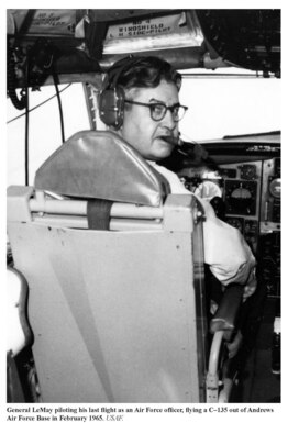 In a C-135 out of Andrews AFB, Feb, 1965