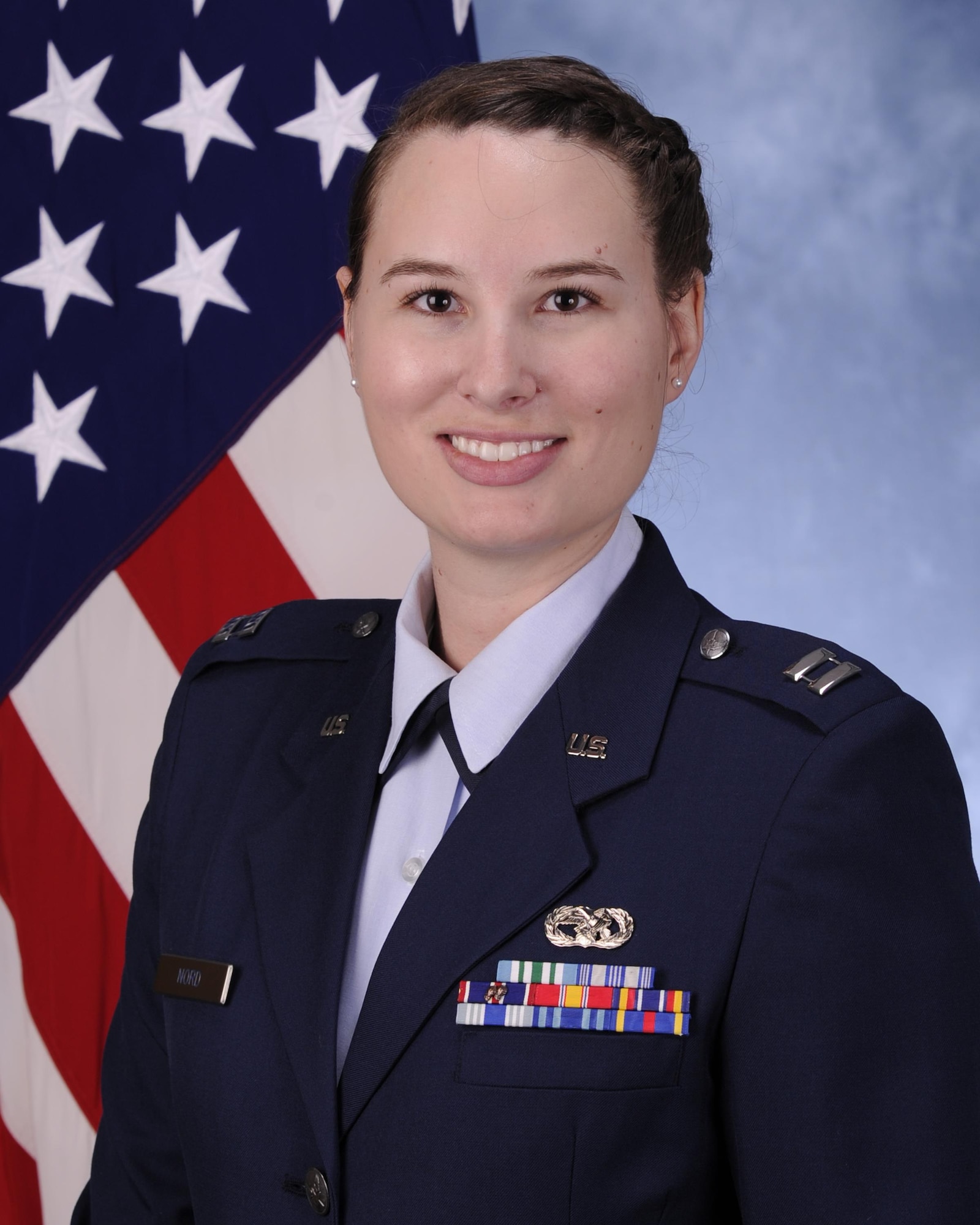 Capt. Virginia Nord from the Air Force Rescue Coordination Center (AFRCC) here was selected as the USNORTHCOM Company Grade Officer of the Year.