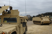 U.S. Army Reserve Staff Sgt. Jason Kelly with 366th Engineer Company, 412th Theater Engineer Command, receives ammunition for zero in preparation for completion of live-fire qualification during Operation Cold Steel at Fort McCoy, Wis., March 23, 2017. Operation Cold Steel is the U.S. Army Reserve's crew-served weapons qualification and validation exercise to ensure that America's Army Reserve units and Soldiers are trained and ready to deploy on short-notice and bring combat-ready and lethal firepower in support of the Army and our joint partners anywhere in the world. (U.S. Army Reserve photo by Staff Sgt. Debralee Best, 84th Training Command)
