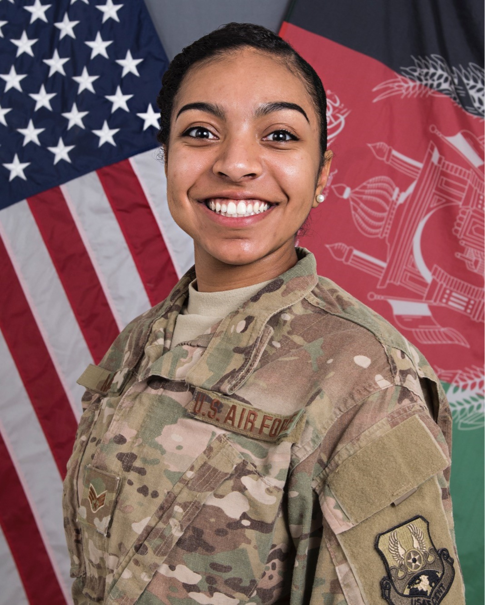 Senior Airman Nichole Moore, Air Education and Training Command Outstanding Airman. 