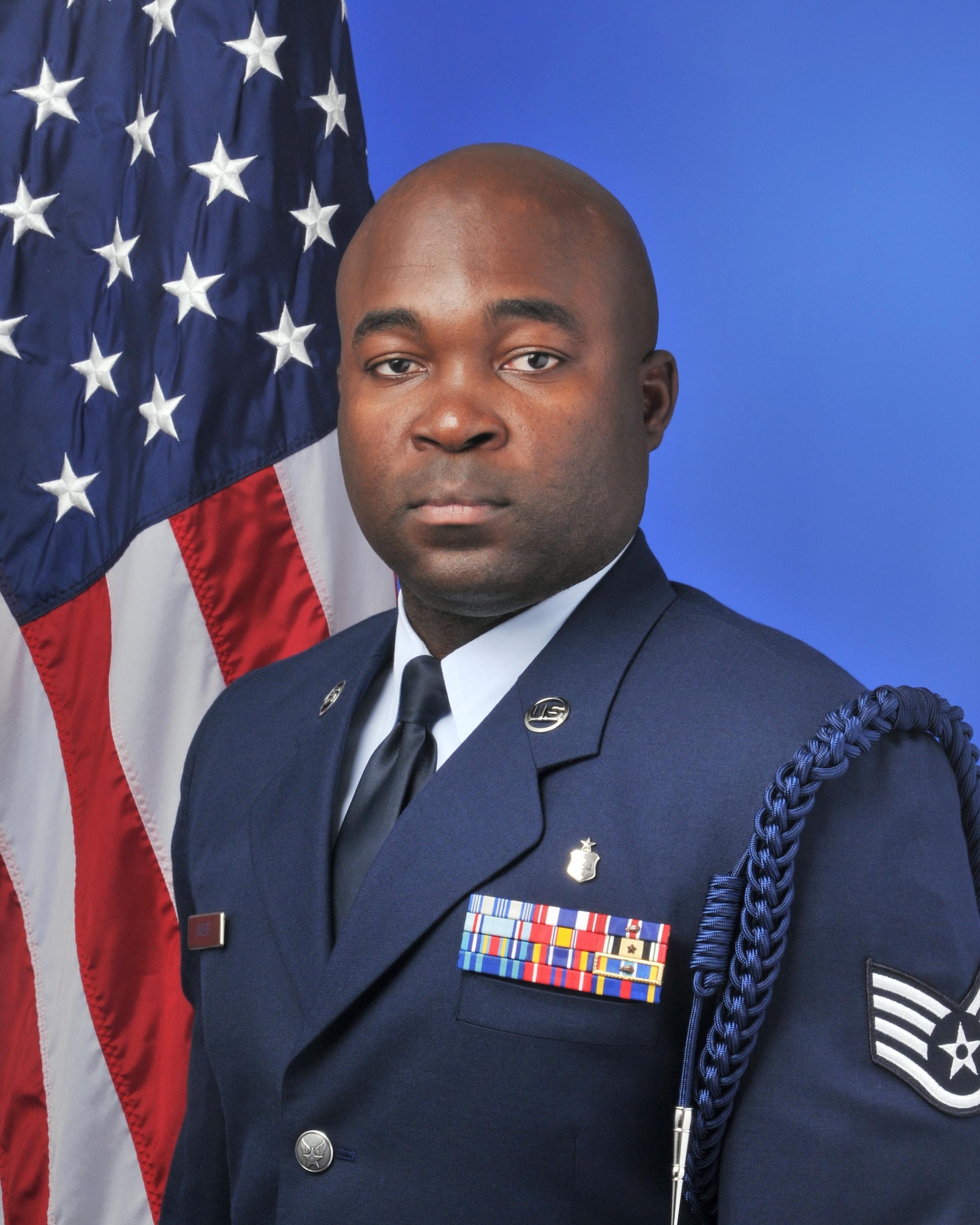 Staff Sgt. Robinson Divert, Air Education and Training Command Outstanding Military Training Leader. 