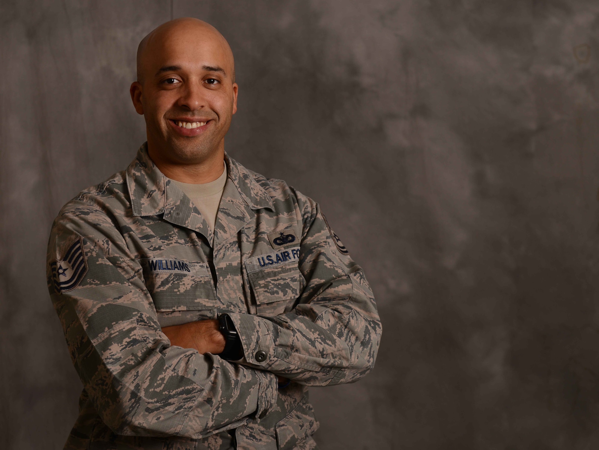 Tech. Sgt. Terrance Williams, 22nd Security Forces Squadron resources NCO in-charge, poses for a photo March 28, 2017, at McConnell Air Force Base, Kan. Since he began his recovery from depression, anxiety, alcoholism, Post Traumatic Stress Disorder and a suicide attempt, Williams wants to help other people who are facing similar obstacles. (U.S. Air Force photo/Airman 1st Class Erin McClellan)