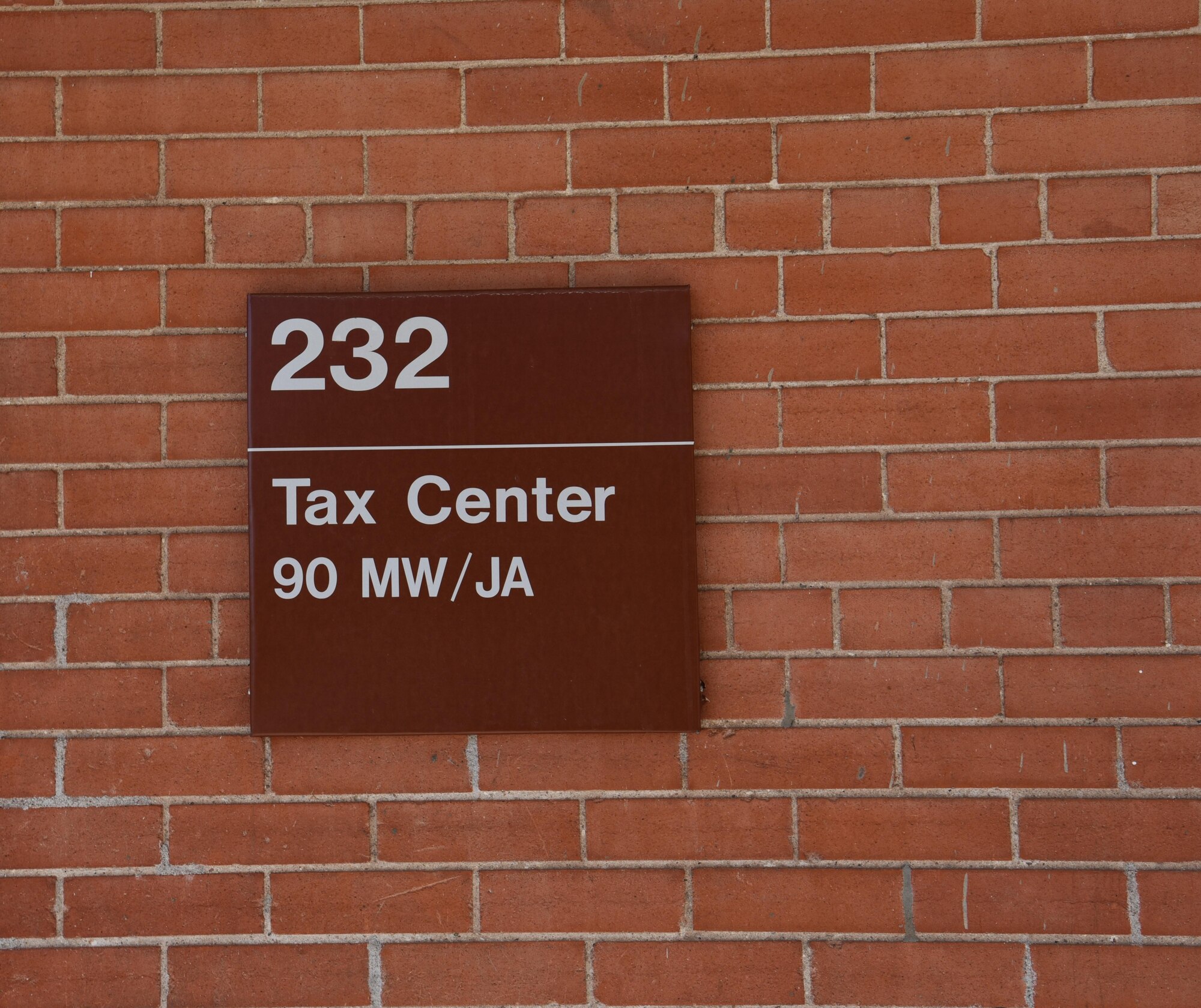 The F.E. Warren Tax Center is here to help all service members, retirees and dependents file their taxes free of charge, Mar. 23, 2017. Located in building 232, the tax center has 17 volunteers ready to assist by filling out paperwork, explaining deductions, and offering tips to improve next year’s returns. Operating hours are Monday through Friday by appointment only until April 18, for more information please contact the Tax Center at 773-5829. (U.S. Air Force photo by 2nd Lt. Nikita Thorpe)