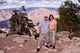 U.S. Air Force Reserve Master Sgt. Jeff and Eva Walston pose for a photo at the Grand Canyon in Arizona, Sept. 21, 2013. The couple made the visit to the national park during their honeymoon vacation to Las Vegas, Nev. (Courtesy photo)