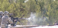 A U.S. Army Reserve Soldier qualifies with an M2 .50 caliber machine gun  during Operation Cold Steel at Fort McCoy, Wis., March 14, 2017. Operation Cold Steel is the U.S. Army Reserve's crew-served weapons qualification and validation exercise to ensure that America's Army Reserve units and Soldiers are trained and ready to deploy on short-notice and bring combat-ready and lethal firepower in support of the Army and our joint partners anywhere in the world. (U.S. Army Reserve photo by Spc. Maurice Cheeks, 319th Medical Detachment)