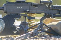 A U.S. Army Reserve Soldier qualifies on the M2 .50 caliber machine gun during Operation Cold Steel at Fort McCoy, Wis., March 15, 2017. Operation Cold Steel is the U.S. Army Reserve's crew-served weapons qualification and validation exercise to ensure that America's Army Reserve units and Soldiers are trained and ready to deploy on short-notice and bring combat-ready and lethal firepower in support of the Army and our joint partners anywhere in the world. (U.S. Army Reserve photo by Spc. Maurice Cheeks, 319th Medical Detachment)