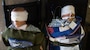 Medical manikins sit staged at David Grant U.S. Air Force Medical Center at Travis Air Force Base, Calif., on March 24, 2017. Members of the 60th Inpatient Squadron participated in the Air Force Reserve exercise Patriot Delta, providing enroute patient care and staging the medical manikins. (U.S. Air Force photo by Staff Sgt. Daniel Phelps)