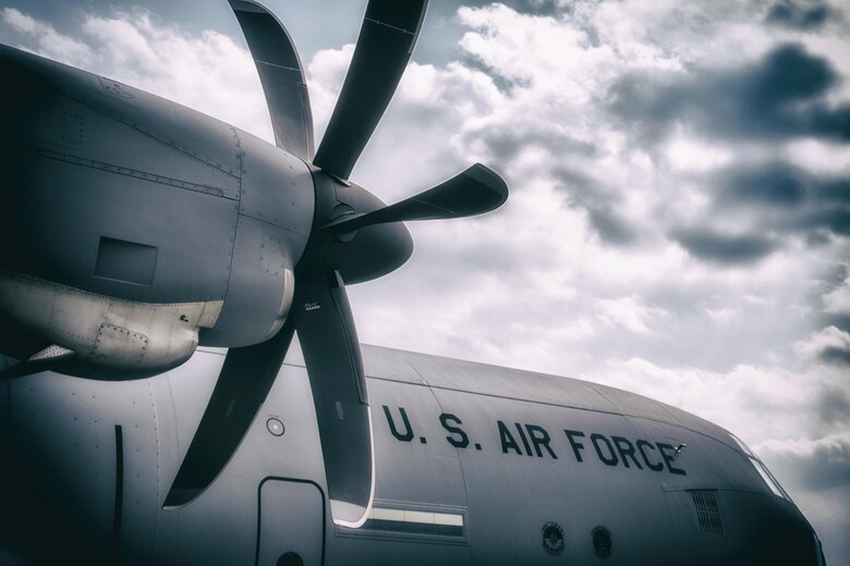 A C-130J Super Hercules is parked at Yokota Air Base, Japan, March 29, 2017. This is the second C-130J delivered from Lockheed Martin, less than a month after the first was delivered March 6th. Yokota serves as the primary Western Pacific airlift hub for U.S. Air Force peacetime and contingency operations. Missions included tactical air land, airdrop, aeromedical evacuation, special operations and distinguished visitor airlift. (U.S. Air Force photo by Yasuo Osakabe)