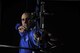 U.S. Air Force Tech. Sgt. Michael Christiansen, 100th Security Forces Squadron assistant flight chief, draws back a bow and arrow March 28, 2017, on RAF Mildenhall, England. Christiansen is the only U.S. Air Forces in Europe Airman to qualify at the 2017 Warrior Games Air Force Trials in Nellis Air Force Base, Nev., and will represent at the 2017 Department of Defense Warrior Games in Chicago. (U.S. Air Force photo by Staff Sgt. Micaiah Anthony)