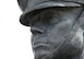 The face of a statue portraying an Airman of the U.S. Air Force Honor Guard at U.S. Air Force Memorial March 28, 2017 in Arlington, Va. The Memorial is the last military service memorial to be constructed in the National Capital Region. (U.S. Air Force photo by Staff Sgt. Joe Yanik)