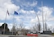 The U.S. Air Force Memorial, located at 1 Memorial Way, Arlington, Virginia, honors the service of the men and women of the United States Air Force and its heritage organizations. Some construction work is in progress in March 2017 to fix security bollards at the Memorial’s entrance way. (U.S. Air Force photo by Staff Sgt. Joe Yanik)