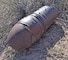 Example of a 100-pound practice bomb remnant like those used at the former Deming Precision Bomb Range No. 24, New Mexico.