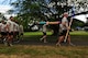 Volunteers jog on the running path overlooking Pearl Harbor during the 6th Annual Tactical Air Control Party (TACP) Association’s Remembrance Run on Joint Base Pearl Harbor-Hickam, Hawaii, March 30, 2017.  Members of the 25th Air Support Operations Squadron organized and participated in a 24-hour run challenge.  The TACP Association seeks to “remember the fallen, honor the living, and aid brothers in need,” by providing support to TACPs who were wounded and assisting the families of those killed in action.  The event is held world-wide, with every TACP unit starting the run at noon local time.  (U.S. Air Force photo by Tech. Sgt. Heather Redman)